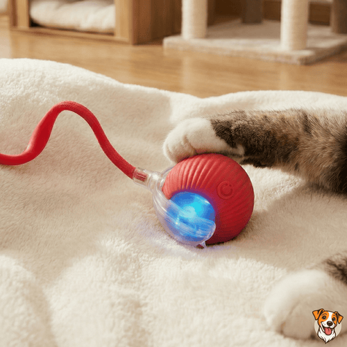 Balle Interactive pour Chat – Anti-Ennui & Automatique