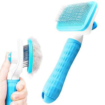 Brosse Carde Auto - Nettoyante pour Chien & Chat - PetouPet