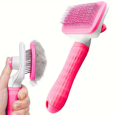 Brosse Carde Auto - Nettoyante pour Chien & Chat - PetouPet