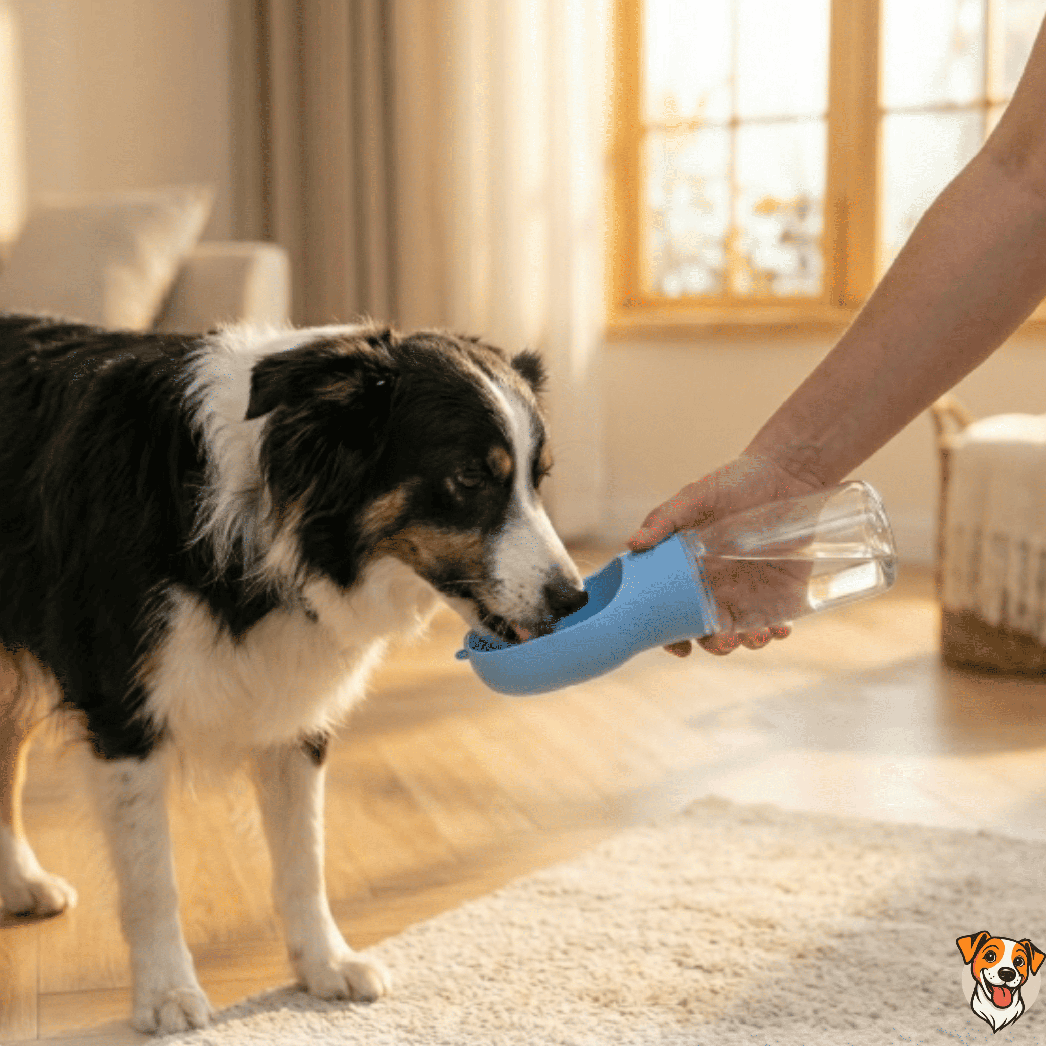 Gourde de Voyage Anti - Fuite pour Chien - PetouPet